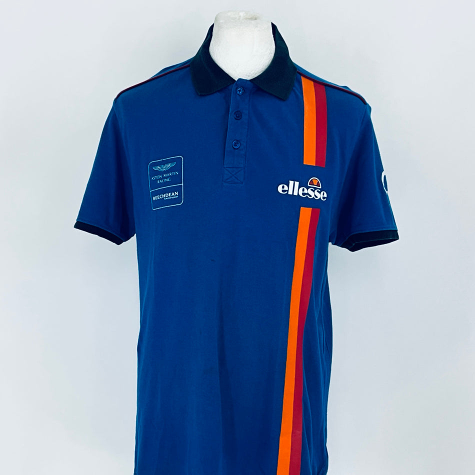 Beechdean Motorsport Aston Martin Racing Le Mans 2017 Ellesse Team Issue Polo Shirt