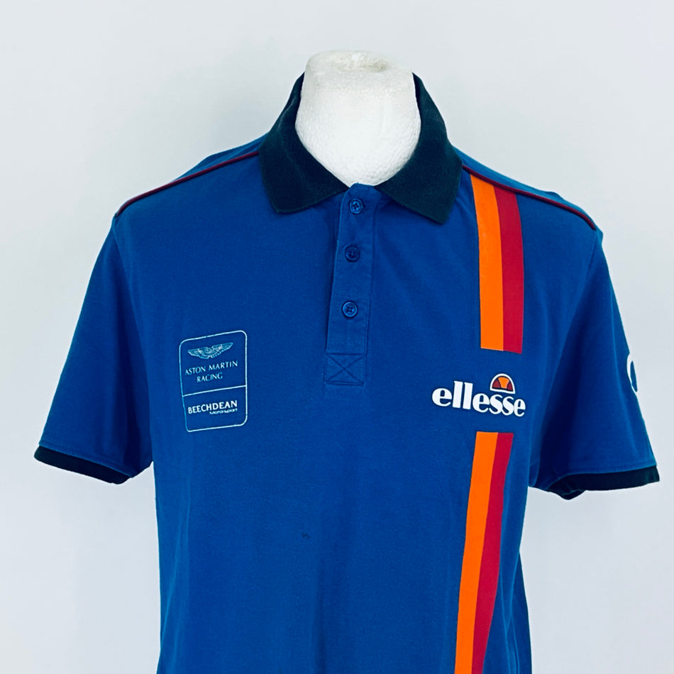 Beechdean Motorsport Aston Martin Racing Le Mans 2017 Ellesse Team Issue Polo Shirt