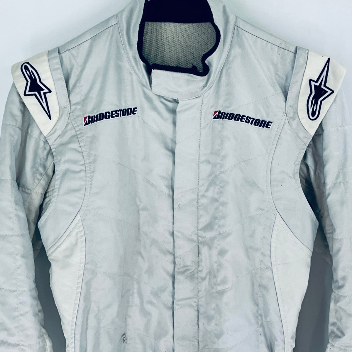 2008 Adrian Sutil Test Used Force India F1 Team Alpinestars Race Suit Official F1 Testing Barcelona - Pit-Lane Motorsport