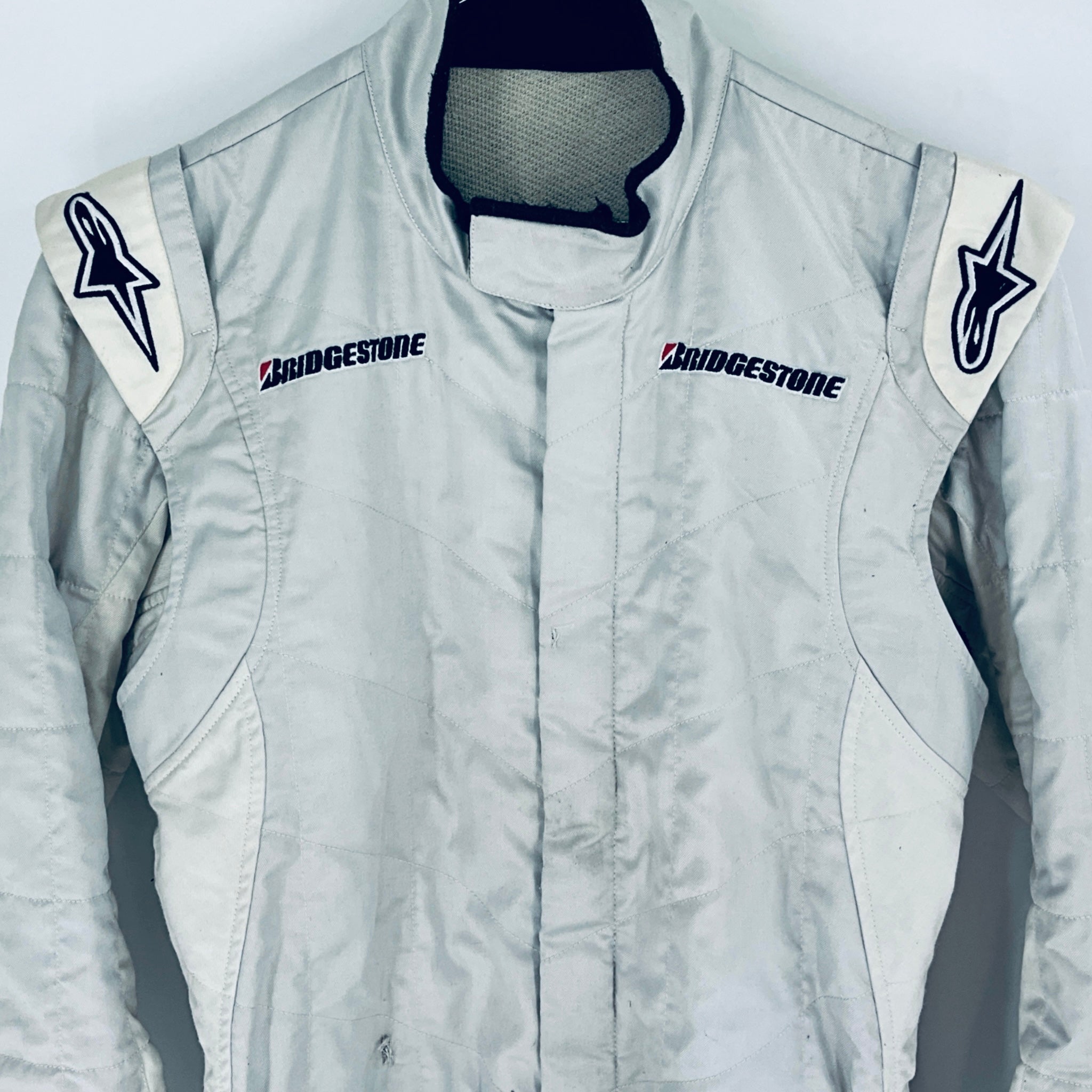 2008 Adrian Sutil Test Used Force India F1 Team Alpinestars Race Suit Official F1 Testing Barcelona - Pit-Lane Motorsport