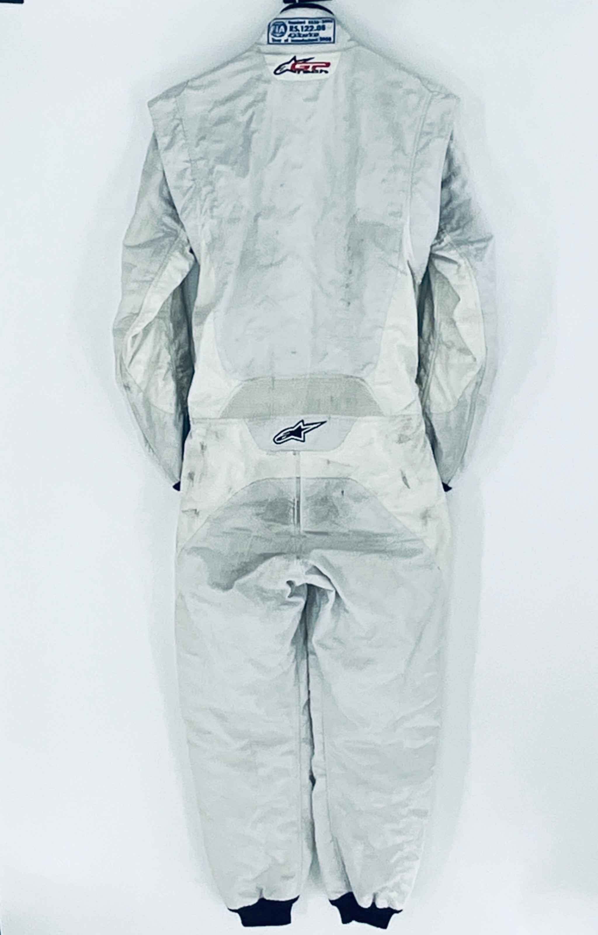 2008 Adrian Sutil Test Used Force India F1 Team Alpinestars Race Suit Official F1 Testing Barcelona - Pit-Lane Motorsport