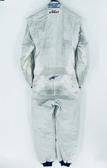 2008 Adrian Sutil Test Used Force India F1 Team Alpinestars Race Suit Official F1 Testing Barcelona - Pit-Lane Motorsport