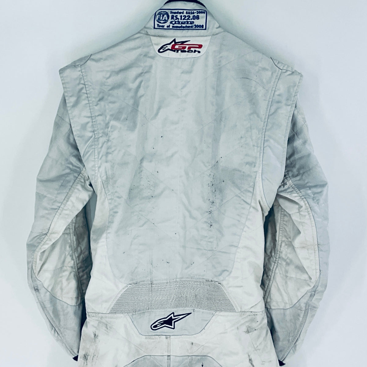 2008 Adrian Sutil Test Used Force India F1 Team Alpinestars Race Suit Official F1 Testing Barcelona - Pit-Lane Motorsport