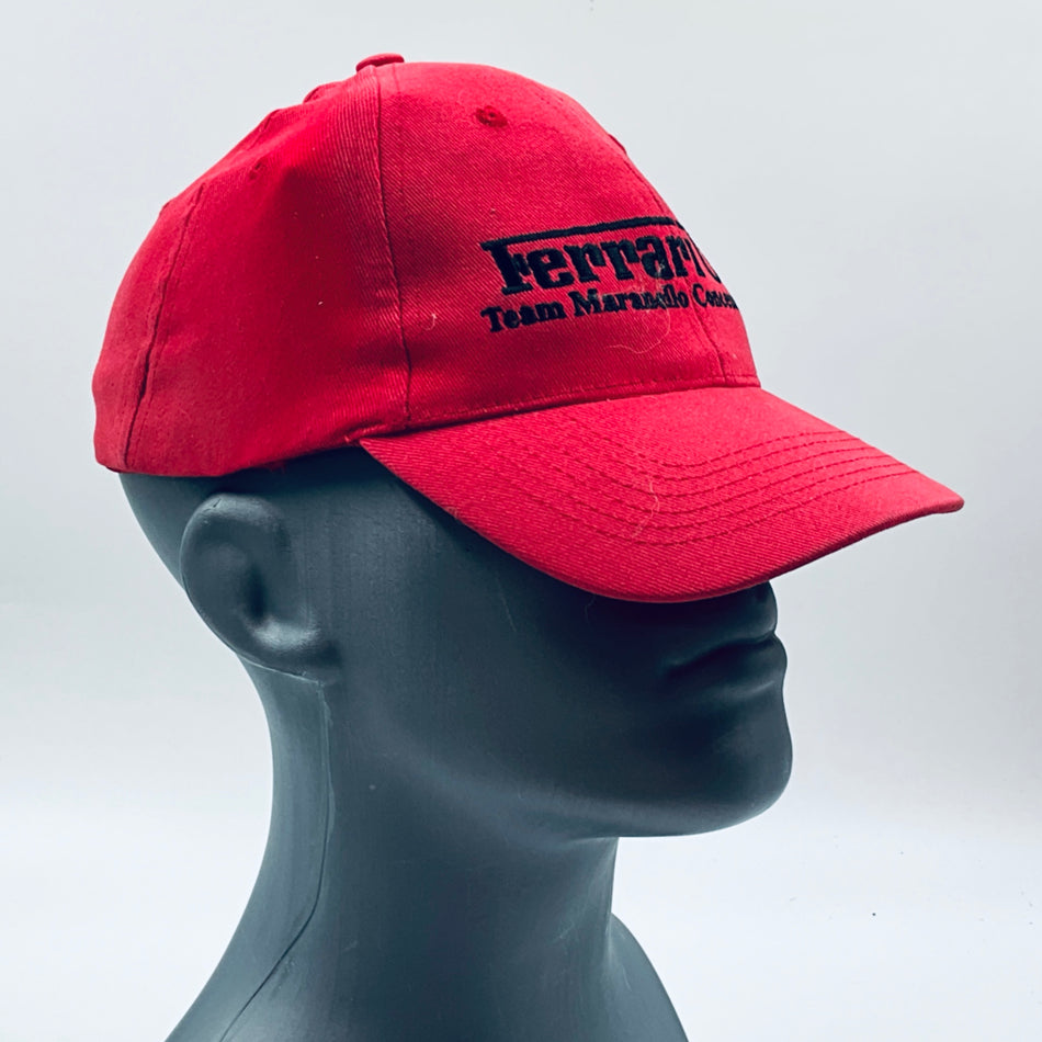 Official Ferrari UK Team Maranello Cap British GT Cap-Red