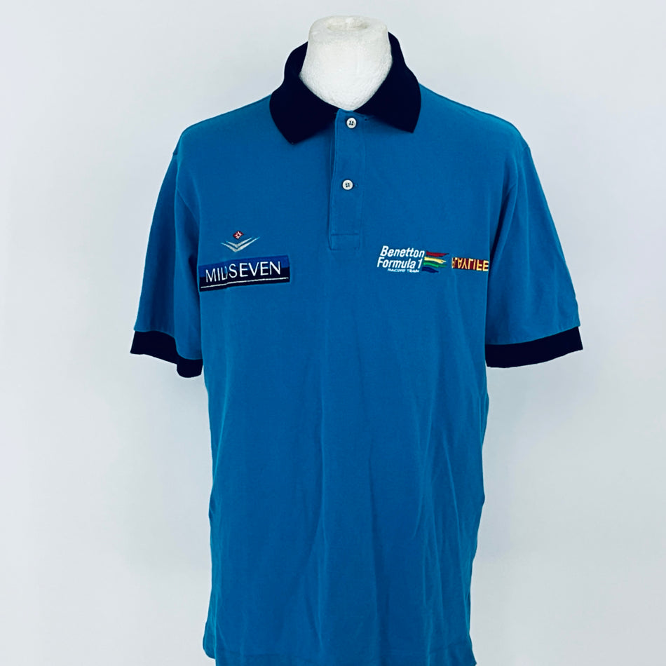 Mild Seven Benetton F1 Team-Team issue Polo Shirt