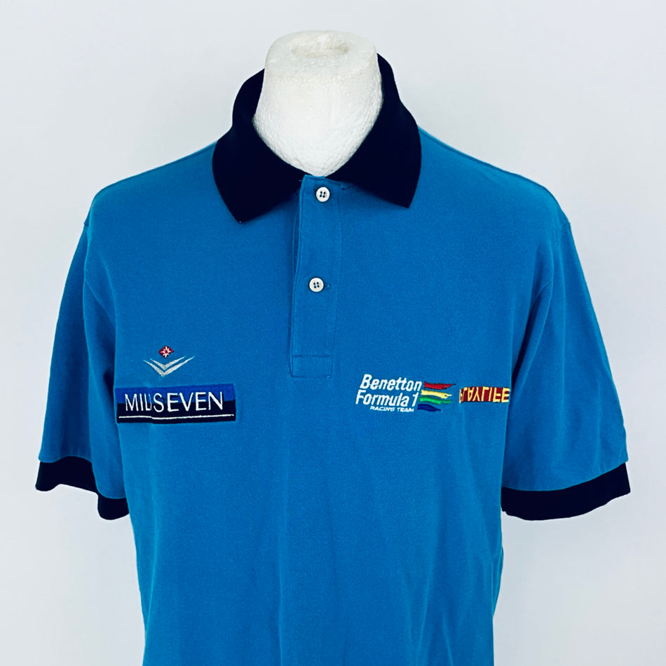 Mild Seven Benetton F1 Team-Team issue Polo Shirt