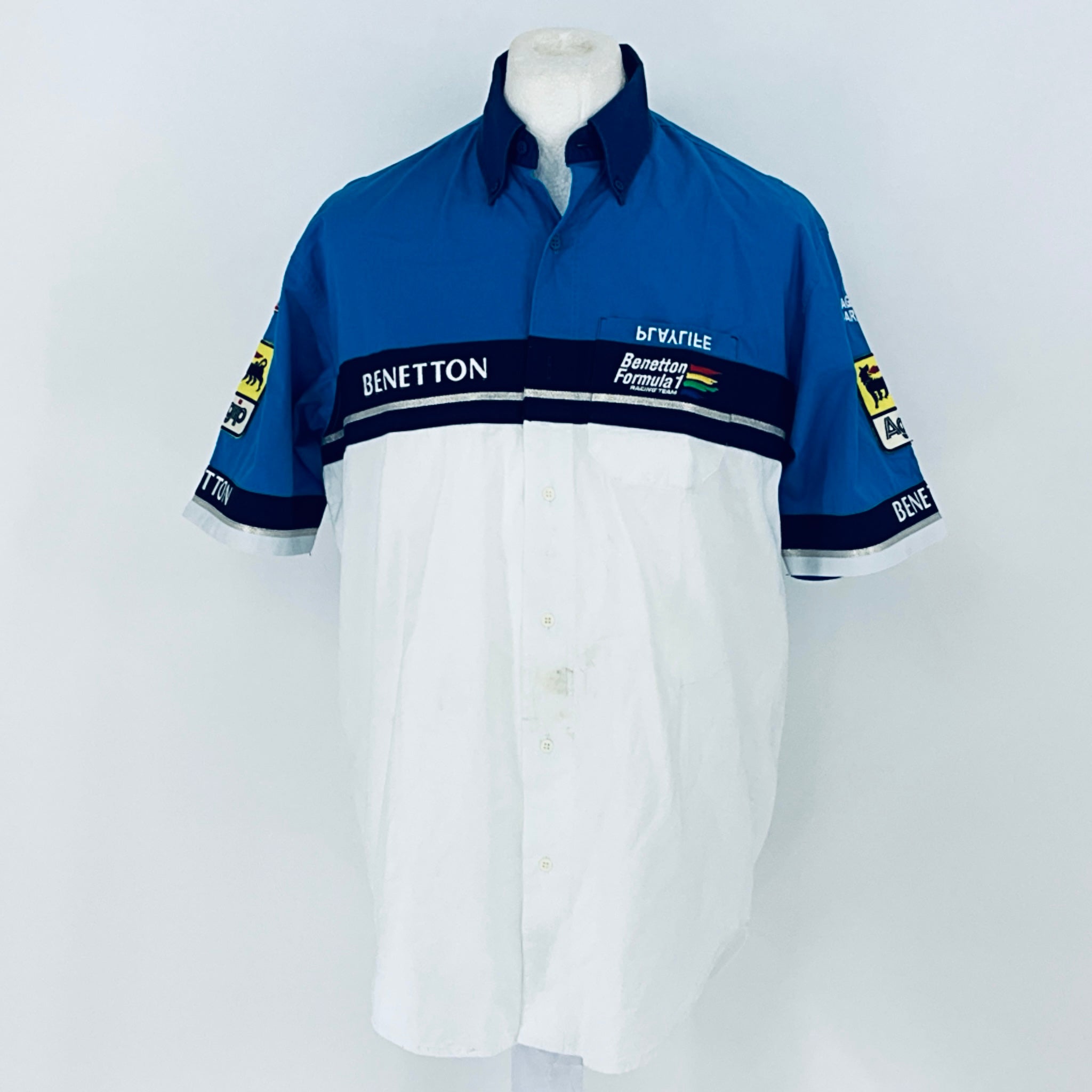 Benetton Playlife F1 Team-Team Issue Race Day Shirt – Pit-Lane