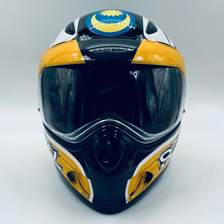 A1-GP Team Malaysia Team Issue SGL Used Pit Crew Pit Stop Helmet