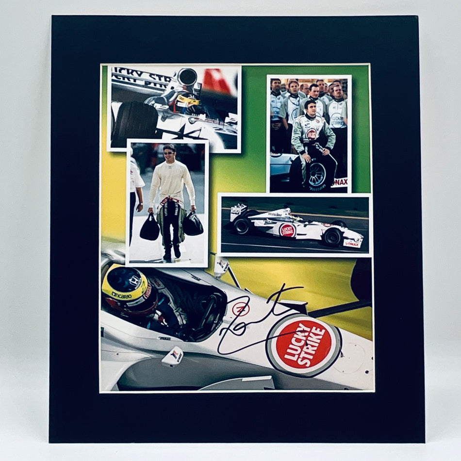 Riccardo Zonta BAR Honda Formula One Team Hand Signed Photograph