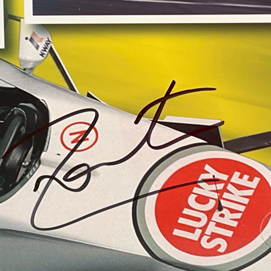 Riccardo Zonta BAR Honda Formula One Team Hand Signed Photograph