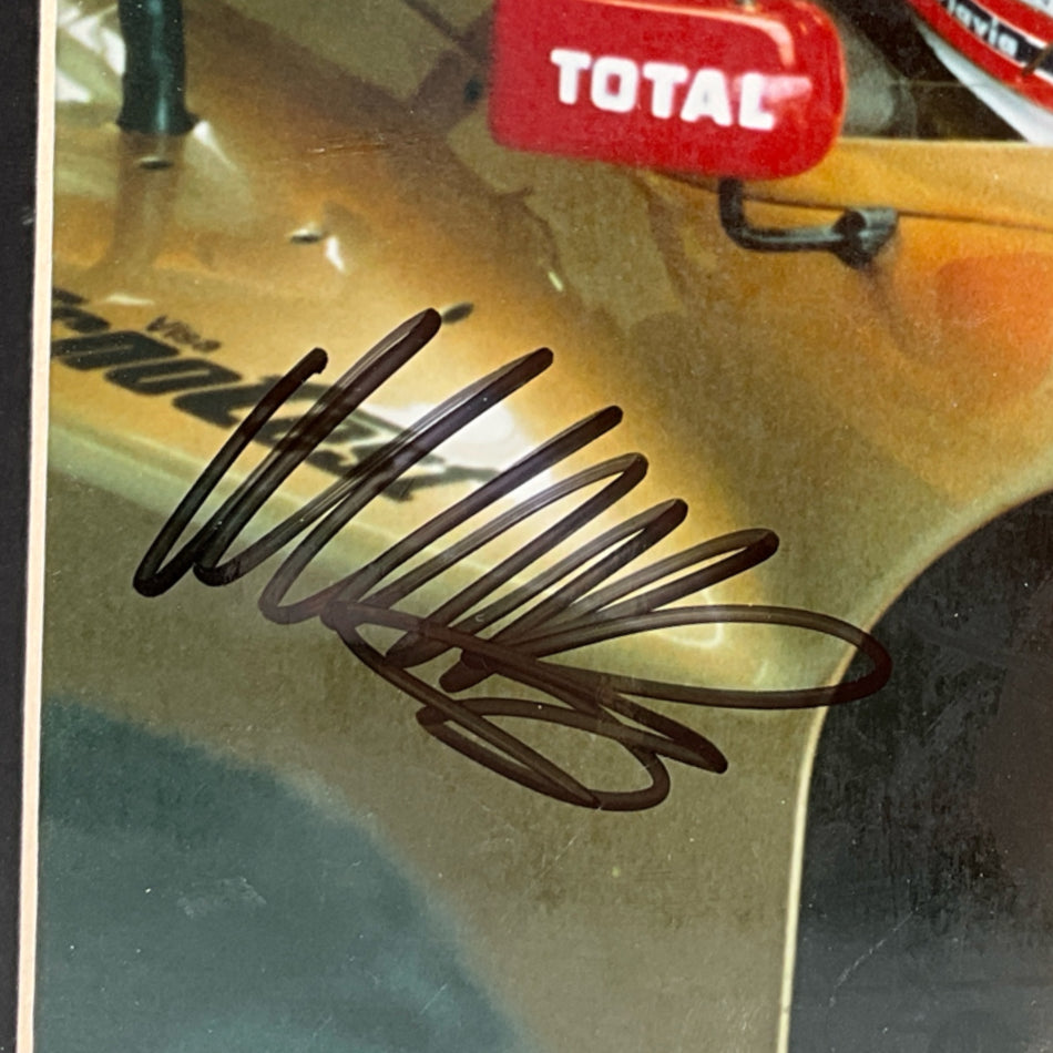 Martin Brundle Jordan Grand Prix Formula One Team Hand Signed Photograph