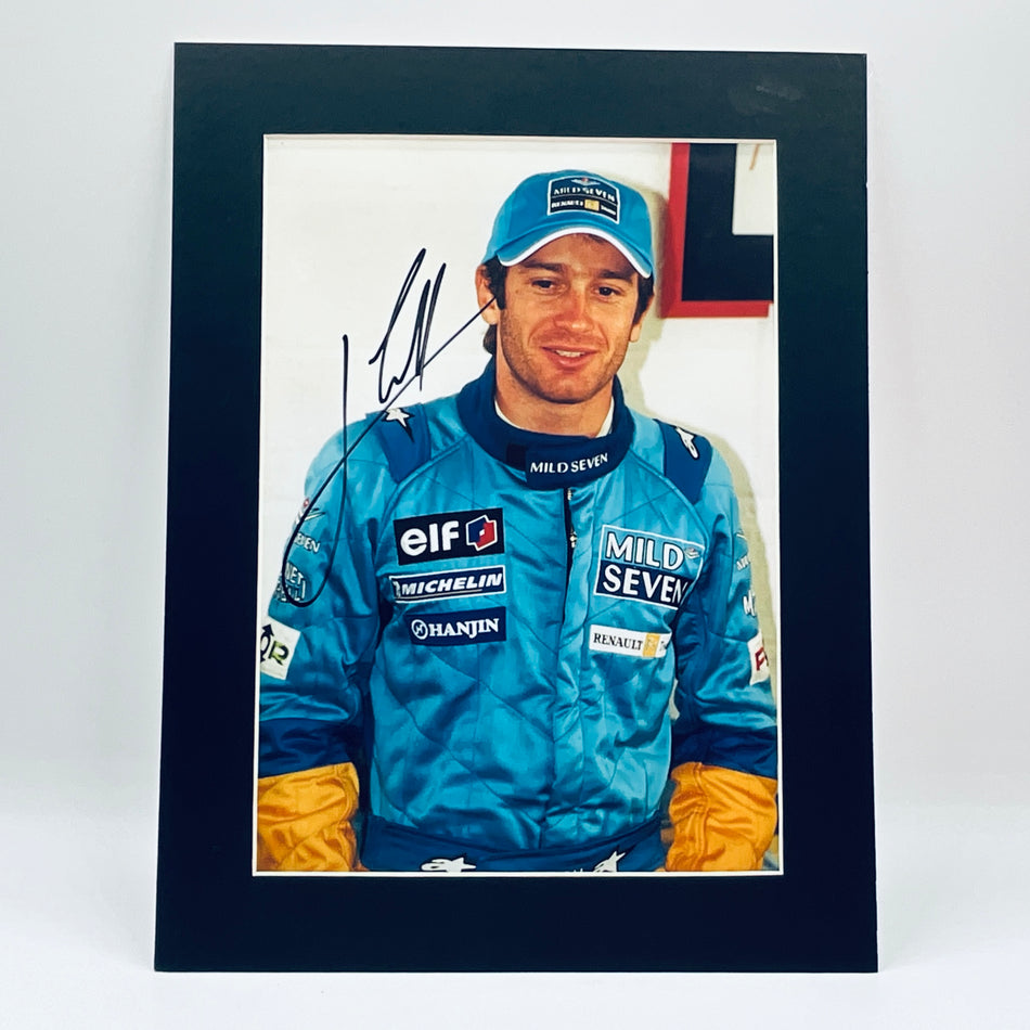 Jarmo Truli Renault Formula One Team Hand Signed Photograph