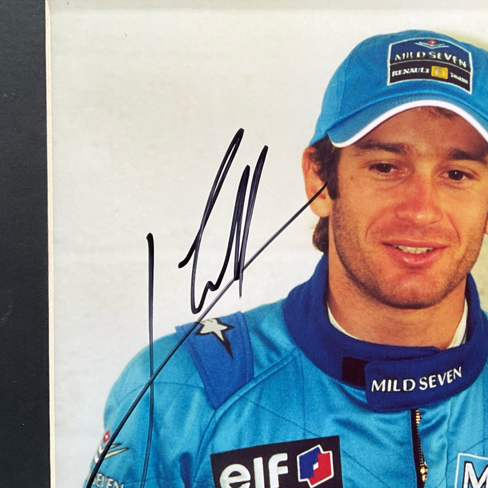 Jarmo Truli Renault Formula One Team Hand Signed Photograph