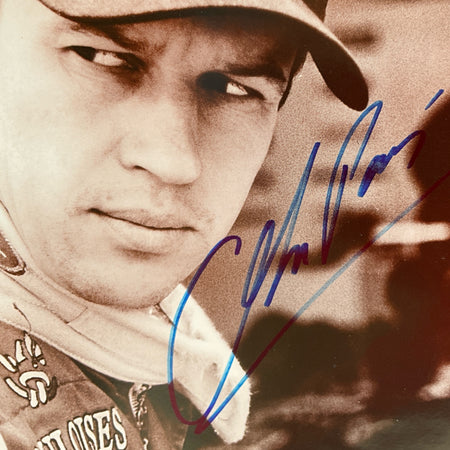 Olivier Panis Prost F1 Team Hand Signed Photograph - Pit-Lane Motorsport