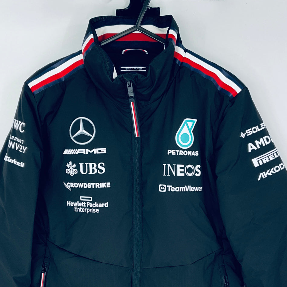 Team Issue 2024AMG Petronas Mercedes F1 Tommy Hilfiger  Insulator Bomber Jacket Women's