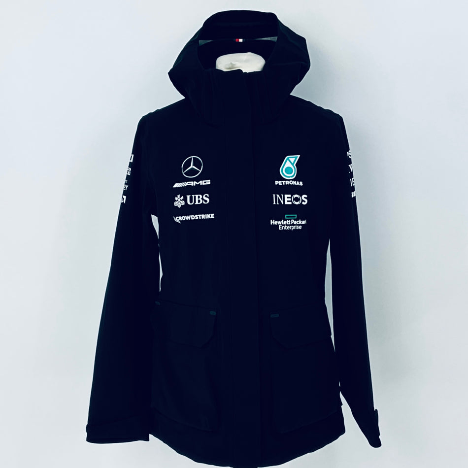 Mercedes AMG Petronas F1 Team Tommy Hilfiger Rain Jacket - Women's