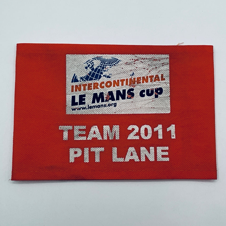 ACO 2011 Intercontinental Le Mans Cup Team Officials Pit Wall Armband-Orange