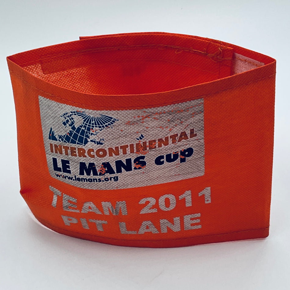 ACO 2011 Intercontinental Le Mans Cup Team Officials Pit Wall Armband-Orange