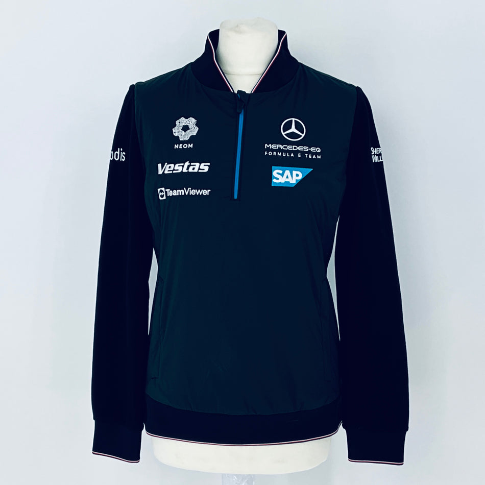 AMG Team Issue 2022 Mercedes EQ Formula E Team Tommy Hilfiger Overhead Shell Fleece- Women's