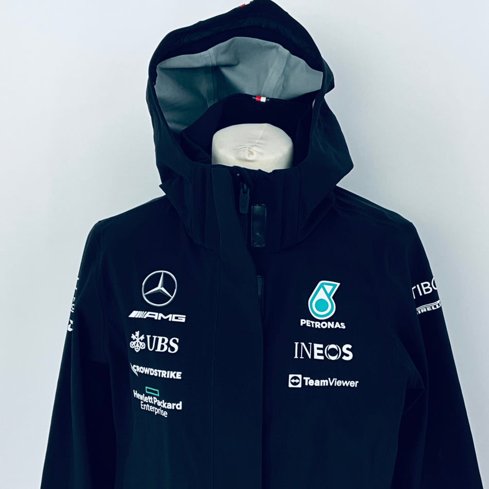 Mercedes AMG Petronas F1 Team Tommy Hilfiger Rain Jacket - Women's