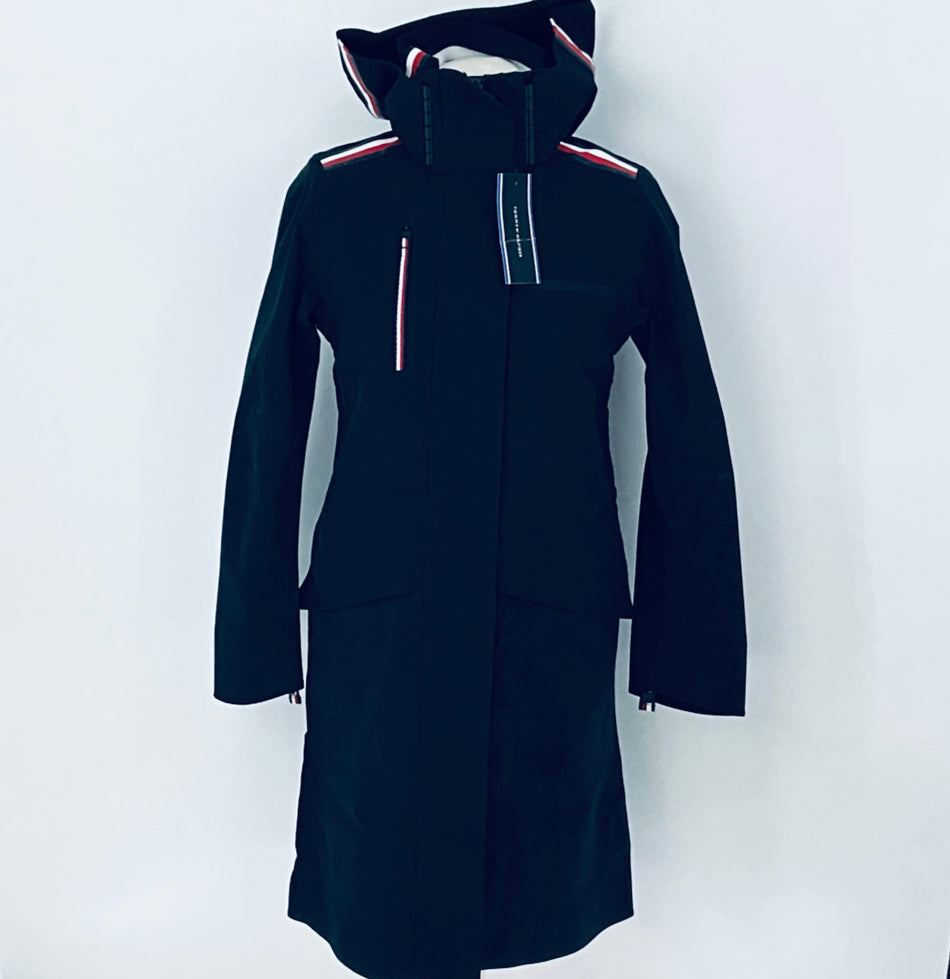 Mercedes AMG Petronas F1 Team Tommy Hilfiger Long Rain Jacket - Women's