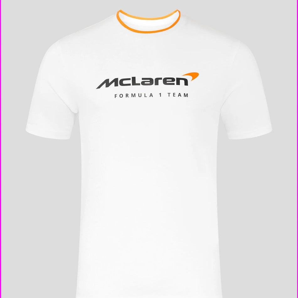 McLaren Adults Official Merchandise Core essentials T-Shirt - White