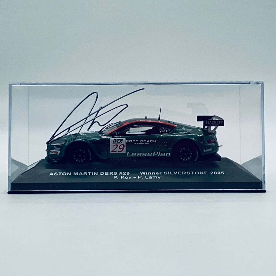 Limited Edition Silverstone Win 1:43 Scale Model Aston Martin Racing DBR9 #29 Signed by Pedro Lamy