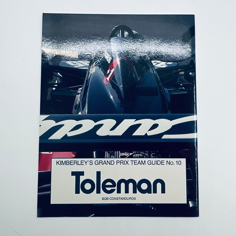 1994 Toleman F1 Team Kimberley's Grand Prix Team Guide N0.1
