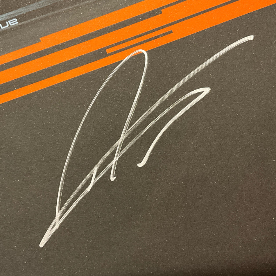 Aston Martin Racing A2 Poster 1000KM Silverstone Poster 2012-Signed by Darren Turner