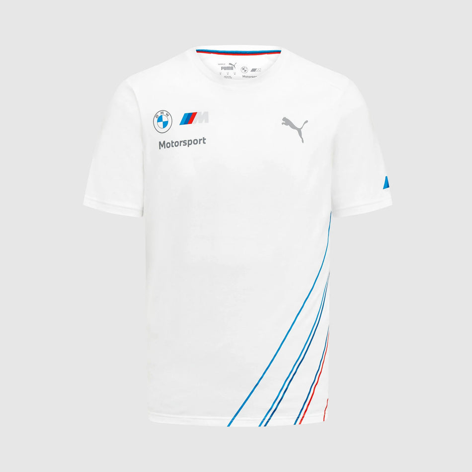BMW M-Sport Puma Official Merchandise Team T-Shirt-White