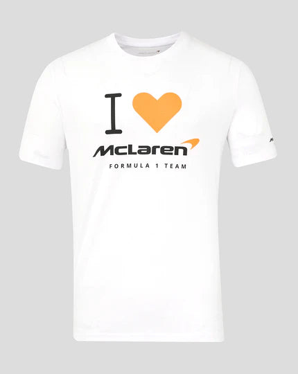 Heart McLaren Silverstone Official Merchandise T-Shirt - White