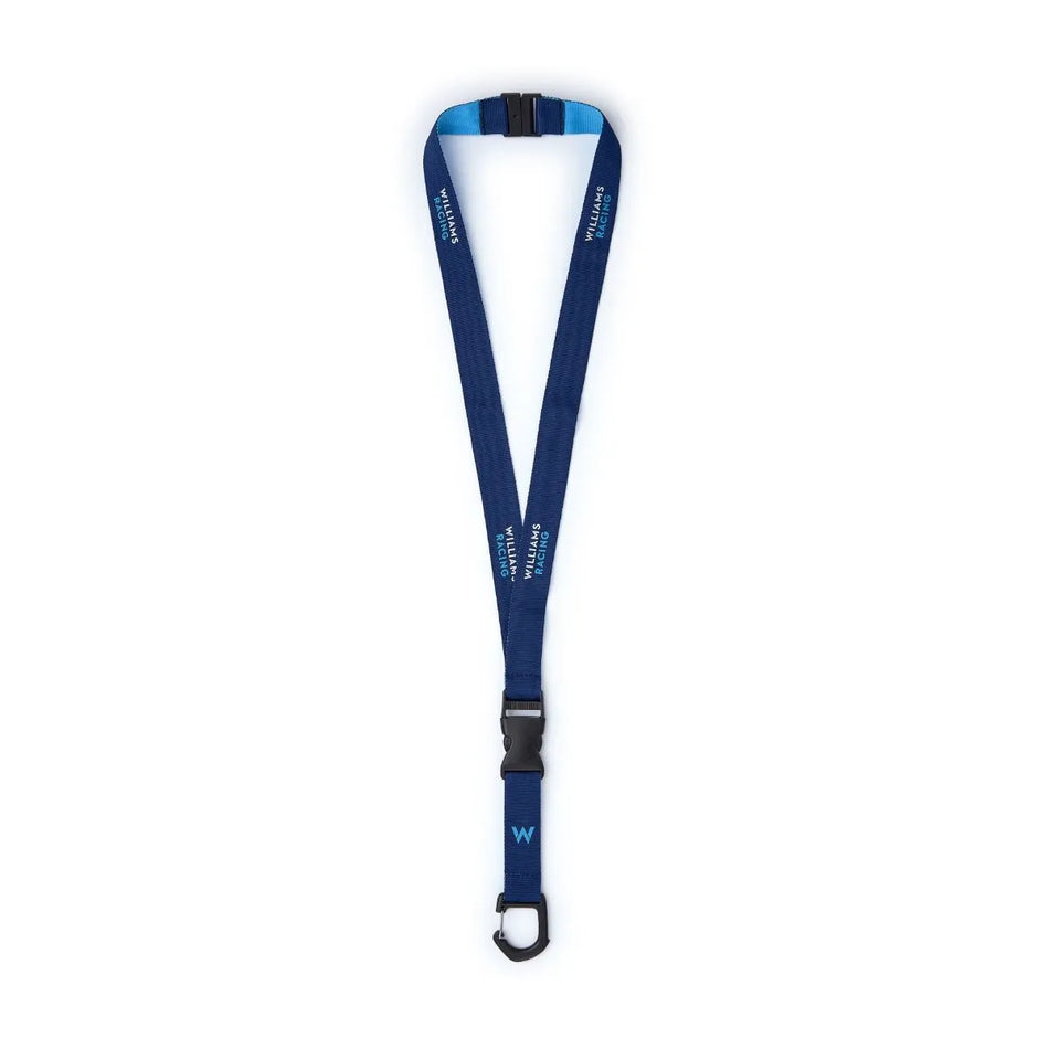 Williams Racing F1 Team Official Merchandise Logo Lanyard