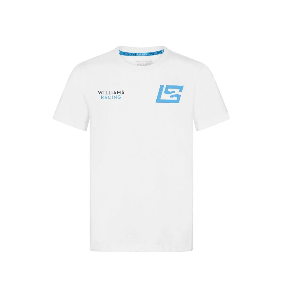 Williams Racing F1 Team Official Merchandise Logan Sargeant Driver T-Shirt-Adults