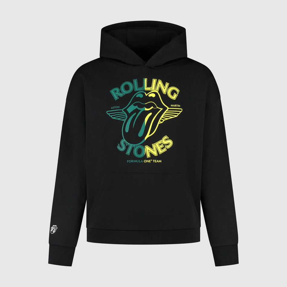 Aston Martin F1 Team Official Merchandise x The Rolling Stones Special Edition Hoodie