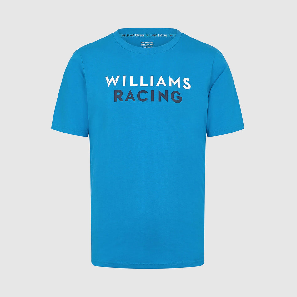 Williams Racing F1 Team Official Merchandise PUMA Essentials Men's Logo T-Shirt-Blue