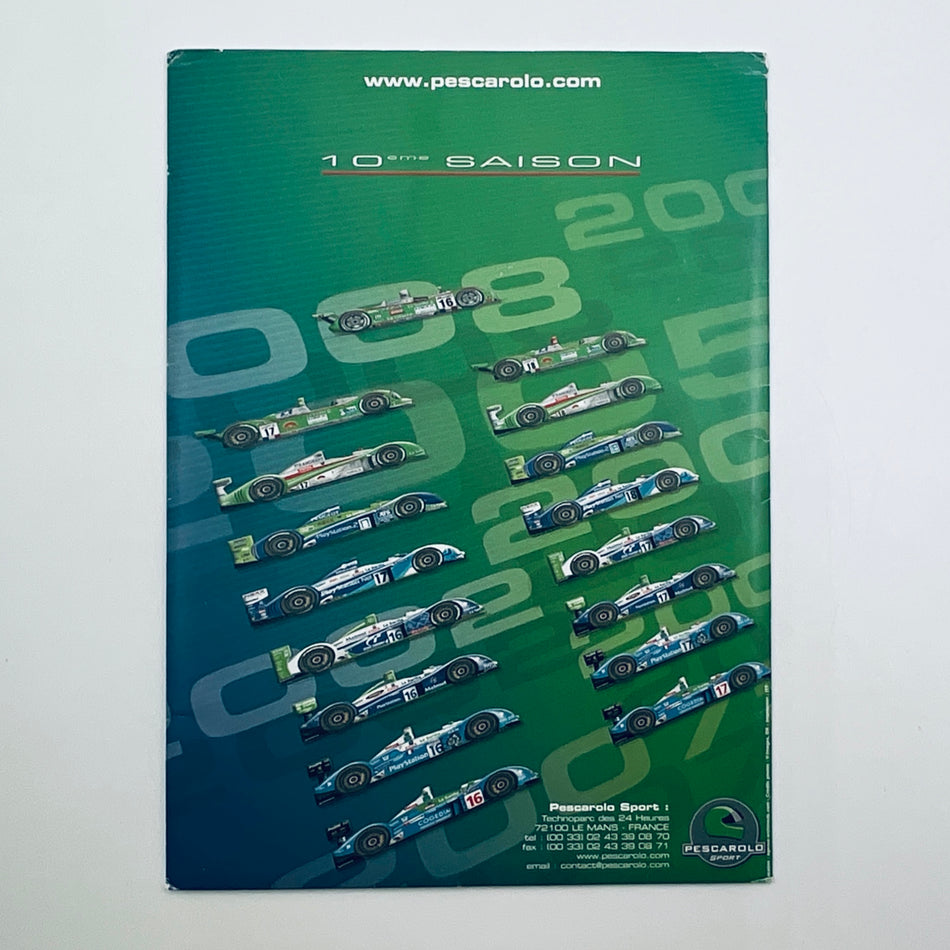 2009 Pescarolo  Sport Peugeot Motorsport Team Le Mans Media Pack