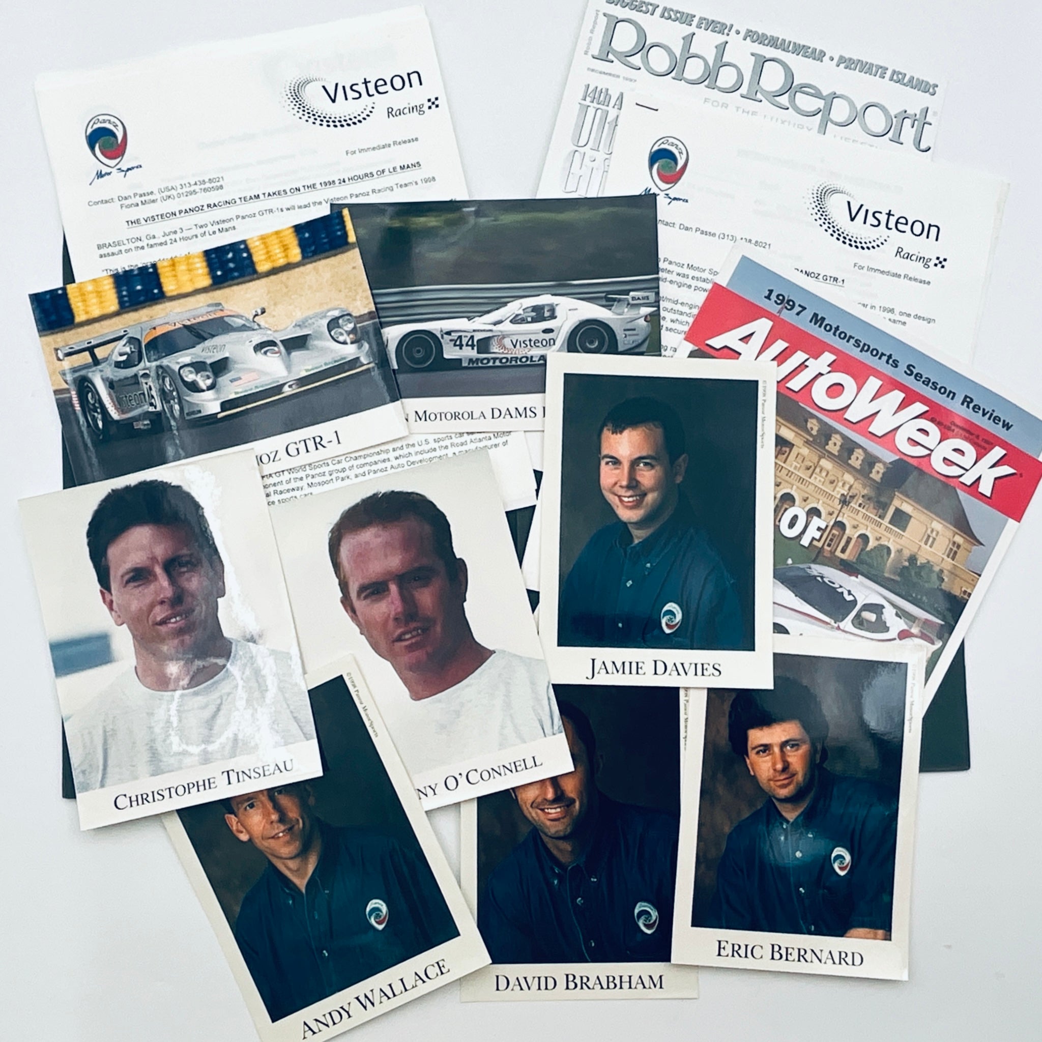 1998 Visteon Panoz Motorsport Le Mans 24 Hour Press Pack - Pit-Lane Motorsport