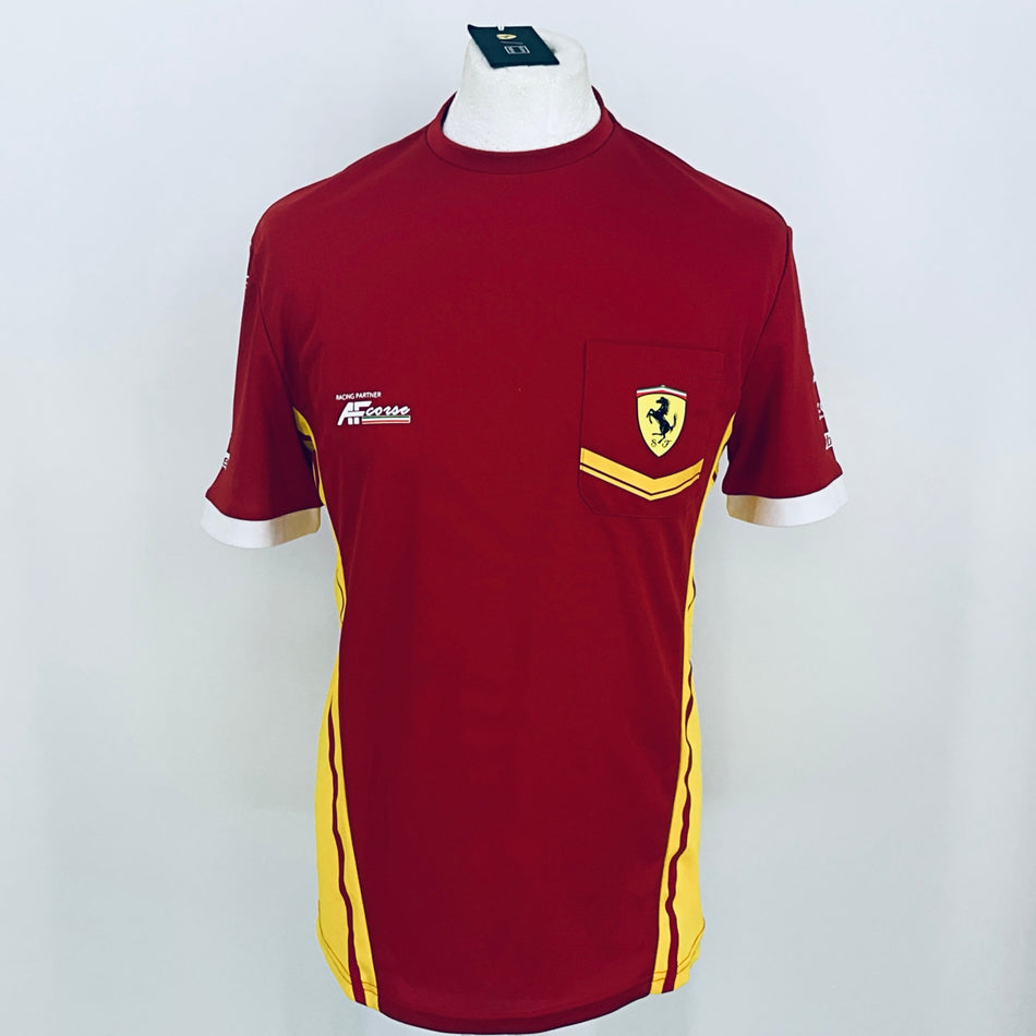 AF Corse Scuderia Ferrari WEC Le Mans Team-Team Issue T-Shirt - Pit-Lane Motorsport