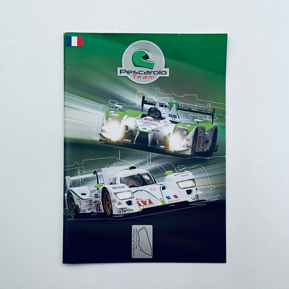 2012  Pescarolo  Sport Peugeot Motorsport Team Le Mans Media Pack