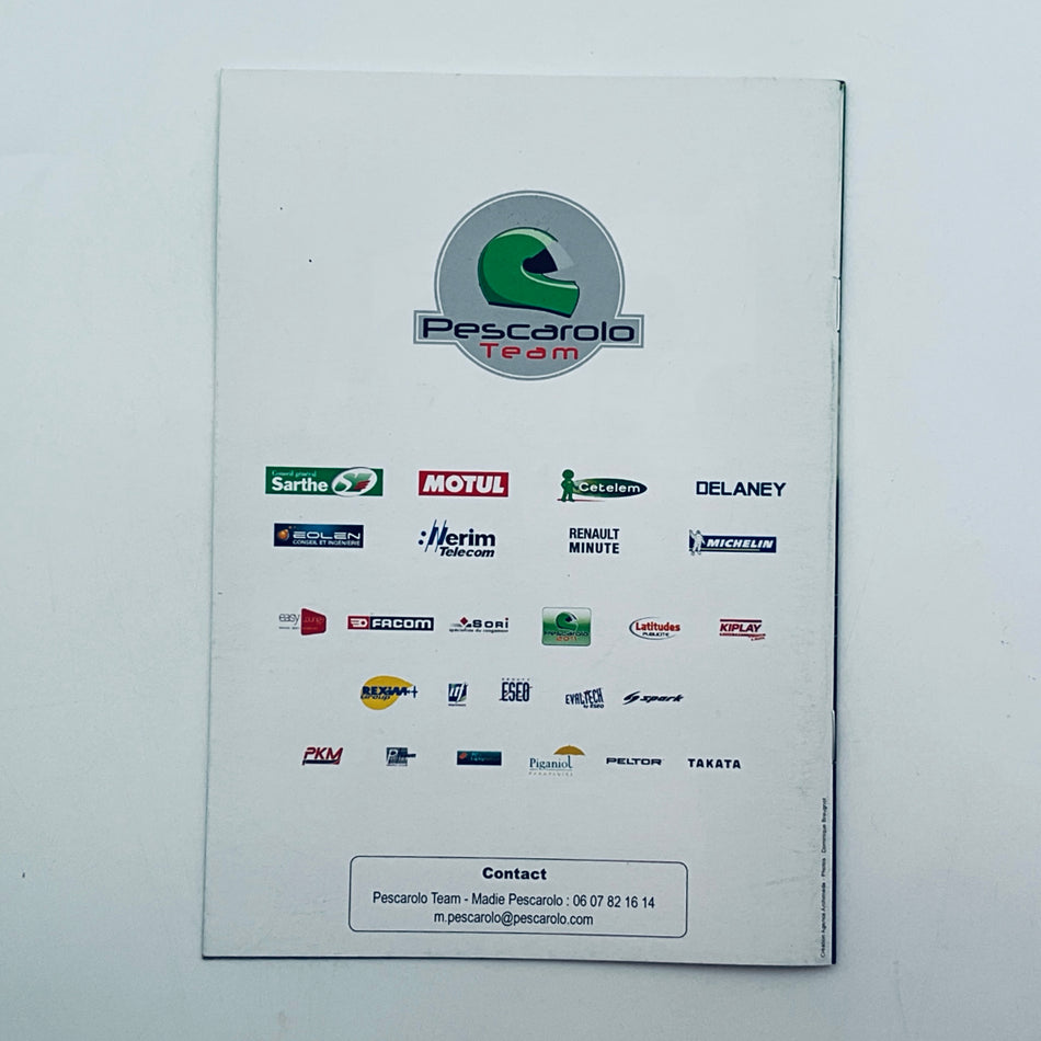 2012  Pescarolo  Sport Peugeot Motorsport Team Le Mans Media Pack