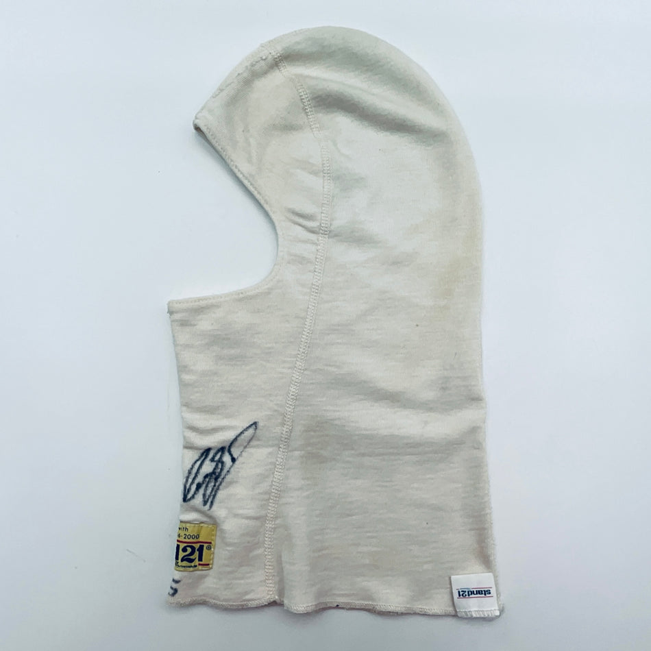 Guy Smith Le Mans 24 Hour Race 2003 Race Worn Balaclava-Hand Signed