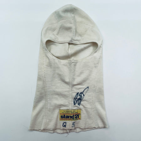 Guy Smith Le Mans 24 Hour Race 2003 Race Worn Balaclava-Hand Signed - Pit-Lane Motorsport