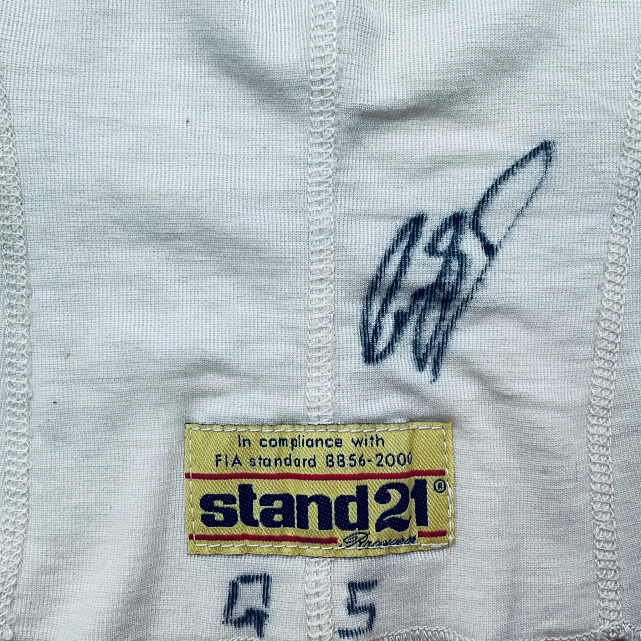 Guy Smith Le Mans 24 Hour Race 2003 Race Worn Balaclava-Hand Signed - Pit-Lane Motorsport