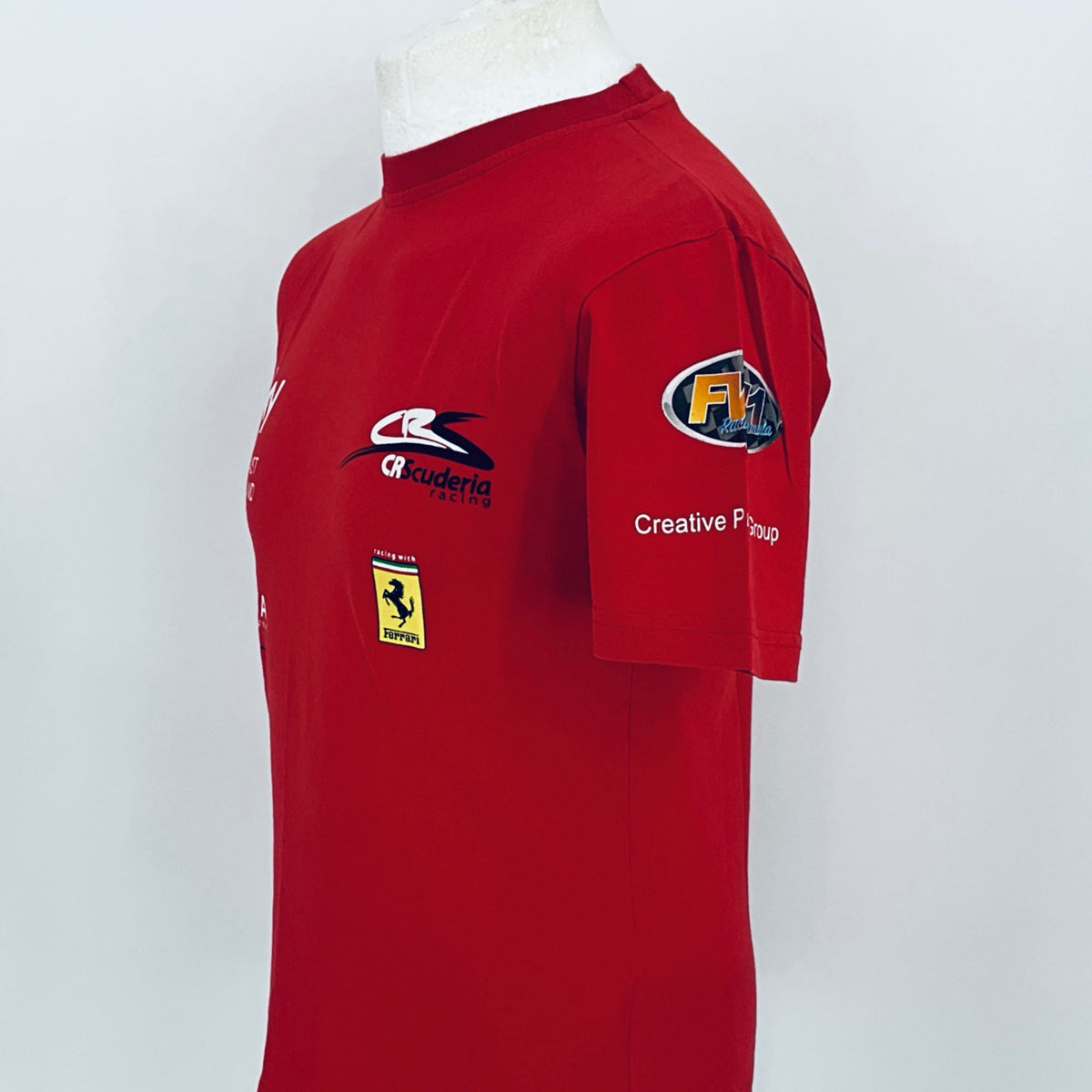 CRS Motorsport Ferrari F430 GT 2010 Le Mans Series Team Issue T-Shirt Shirt-Red - Pit-Lane Motorsport