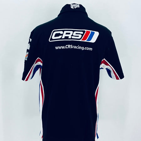 CRS Motorsport Ferrari F430 GT 2010 Le Mans Series Team Issue Polo Shirt-Black - Pit-Lane Motorsport
