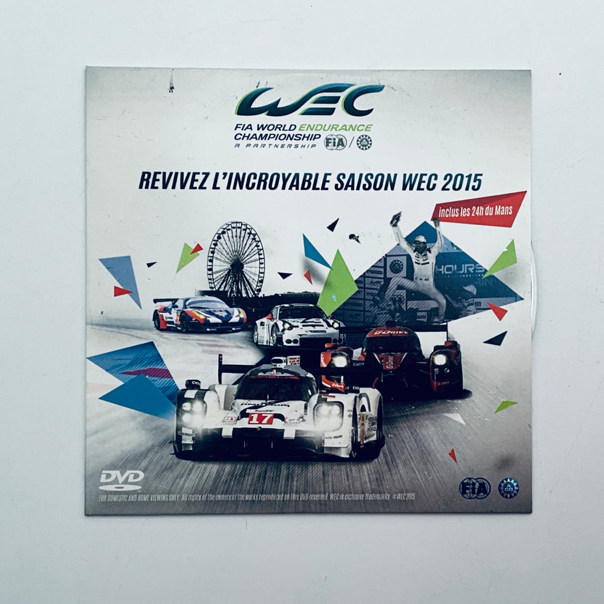 Official WEC World Endurance Championship/Le Mans 24 Hour Race Season Review media CD - Pit-Lane Motorsport