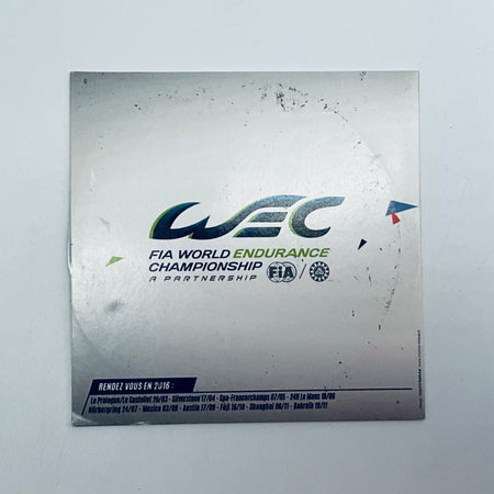 Official WEC World Endurance Championship/Le Mans 24 Hour Race Season Review media CD - Pit-Lane Motorsport