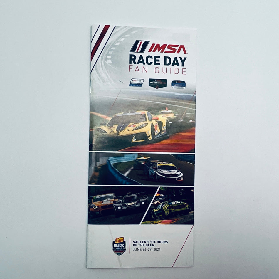 Official Race Programme IMSA FIA GT 6 Hours of The Glen 2021