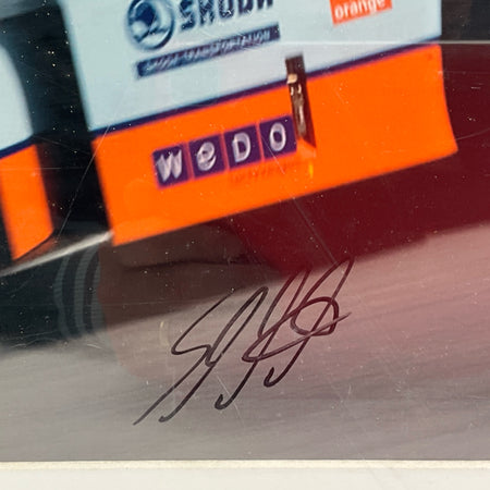 Aston Martin Racing Gulf Lola LMP1 Hand Signed Framed Photograph - Pit-Lane Motorsport