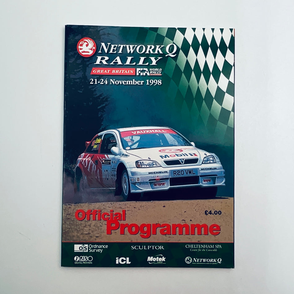 Official Programme Network Q Rally Of Great Britain 1999 - Pit-Lane Motorsport